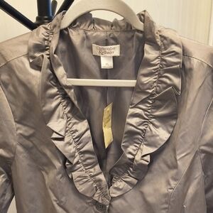 Chico's Silver Blazer